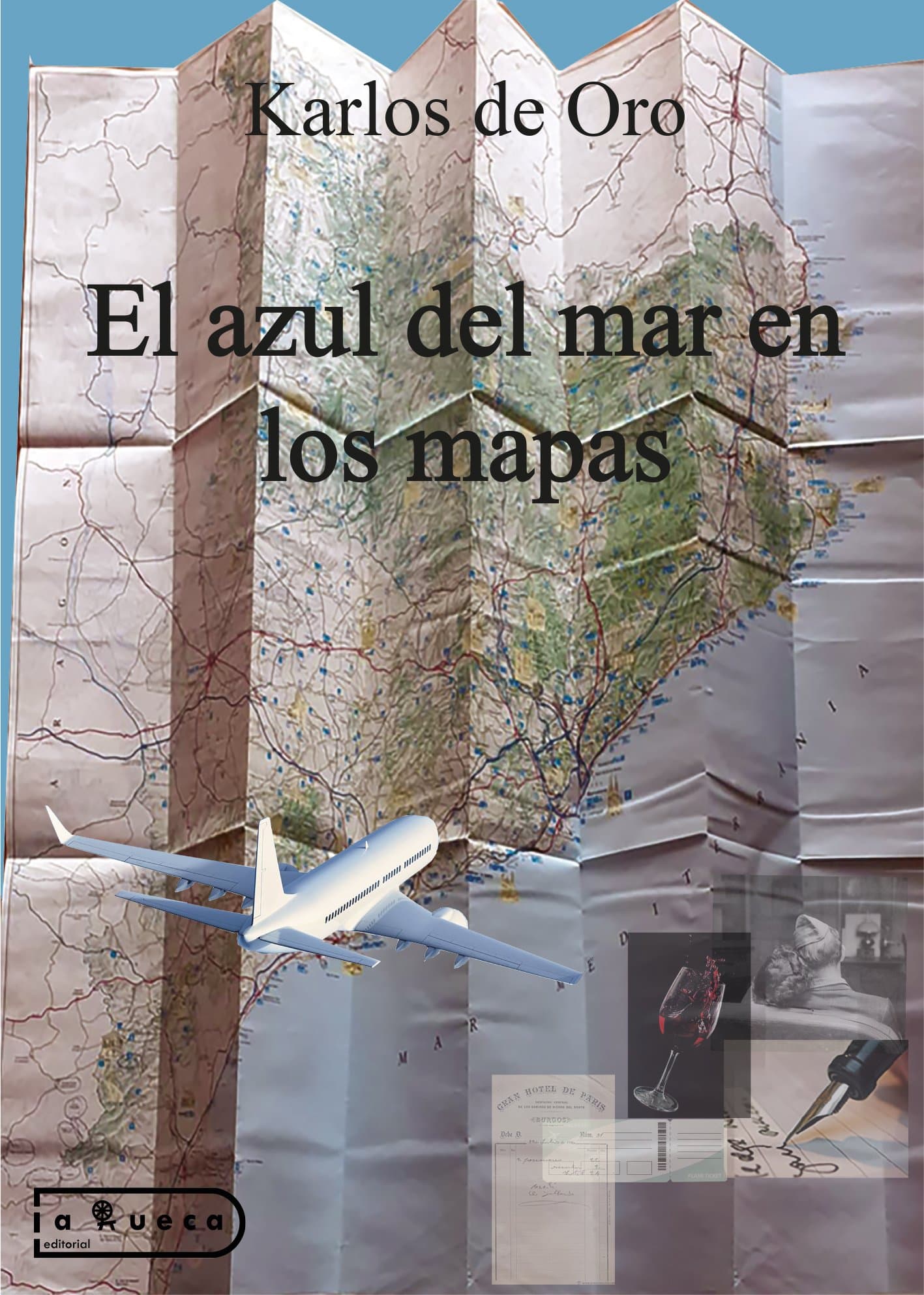 Portada de El azul del mar en los mapas