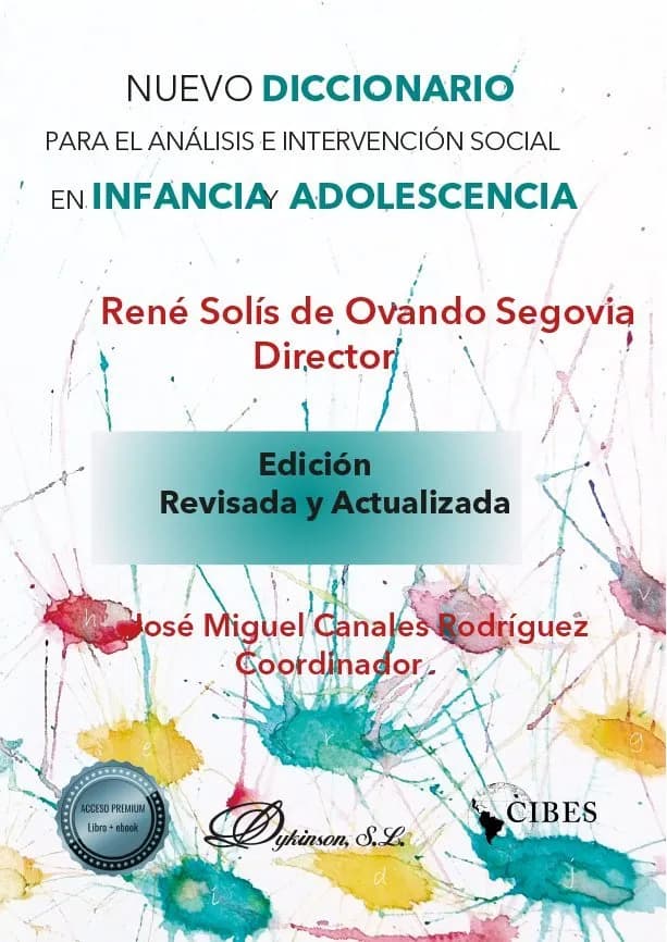 Portada de Nuevo Diccionario para el Análisis e Intervención Social en Infancia y Adolescencia
