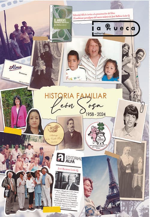 Portada de Historia Familiar León Sosa 1958-2024